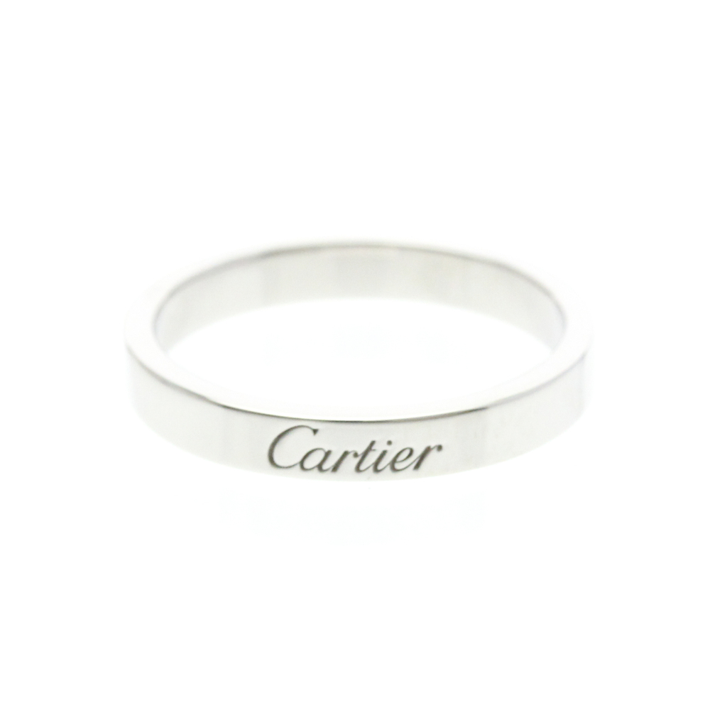 Cartier C de Cartier Wedding Band Platinum 3mm